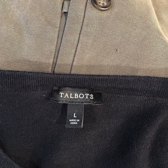 Talbots long sleeve sweater cardigan size large women’s - Picture 7 of 8